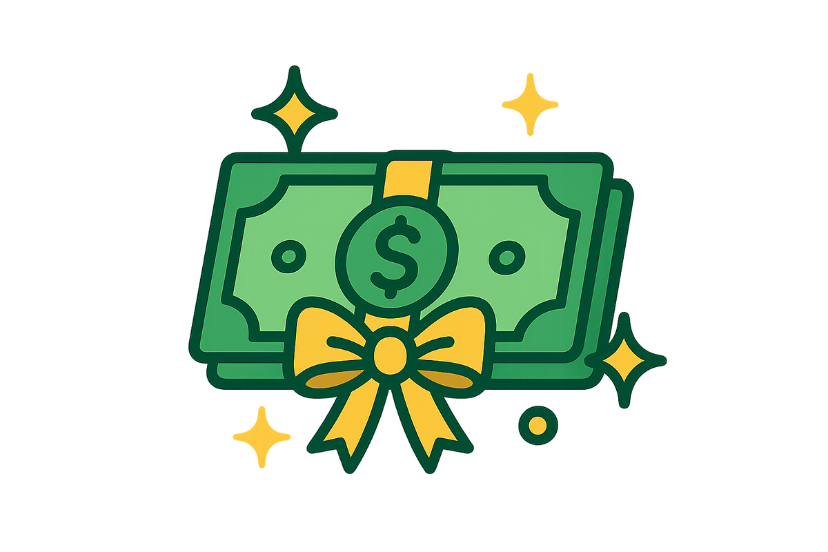 icond describing free money